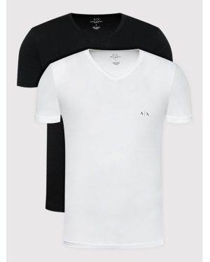 Armani Exchange Komplet 2 t-shirtów 956004 CC282 42520 Czarny Regular Fit