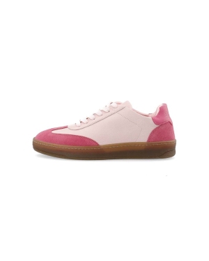 Bianco sneakersy skórzane BIACAMILO kolor różowy 11321010