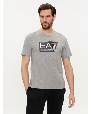 EA7 Emporio Armani T-Shirt 3DPT81 PJM9Z 3905 Szary Regular Fit