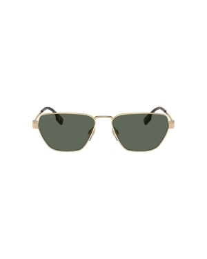 Burberry okulary przeciwsłoneczne męskie kolor zielony