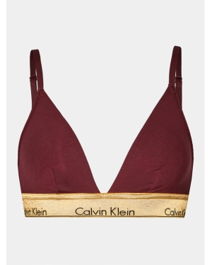 Calvin Klein Underwear Biustonosz bezfiszbinowy 000QF7787E Bordowy