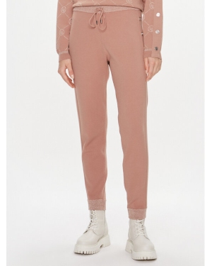 Liu Jo Sport Spodnie materiałowe TF3207 MA63L Różowy Slim Fit