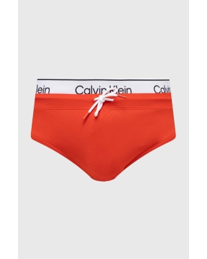 Calvin Klein kąpielówki kolor czerwony