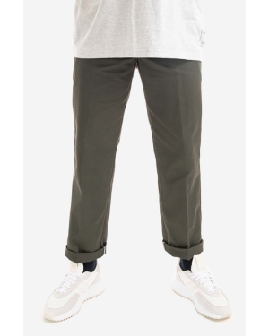 Dickies spodnie 874 Work Pant męskie kolor zielony proste DK0A4XK6OGX DK0A4XK6OGX-ZIELONY