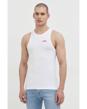 Diesel t-shirt męski kolor biały
