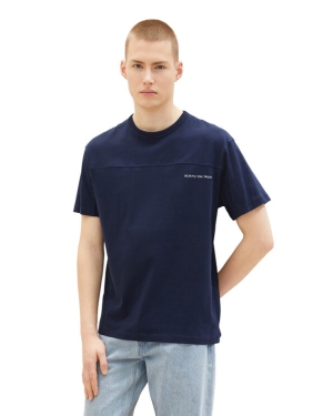 Tom Tailor Denim T-Shirt 1035586 Granatowy