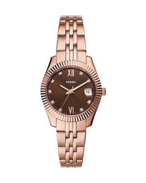 Fossil zegarek ES5324 damski kolor różowy