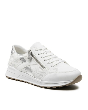 Rieker Sneakersy N1403-80 Biały