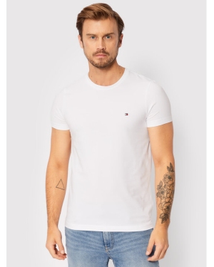 Tommy Hilfiger T-Shirt Core Stretch MW0MW27539 Biały Slim Fit