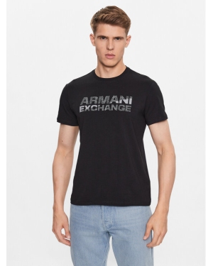 Armani Exchange T-Shirt 6RZTBE ZJAAZ 1200 Czarny Slim Fit
