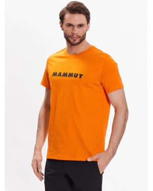 Mammut T-Shirt 1017-04030 Pomarańczowy Regular Fit