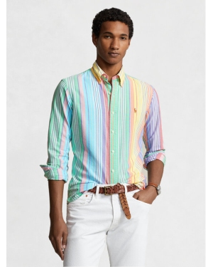 Polo Ralph Lauren Koszula 710937995001 Kolorowy Slim Fit