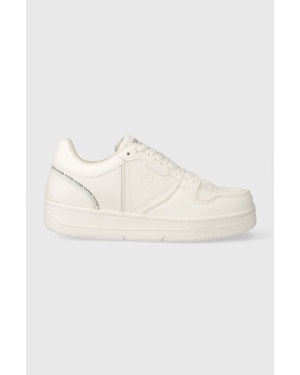 Guess sneakersy ANCONA LOW kolor biały FMPANC LEA12