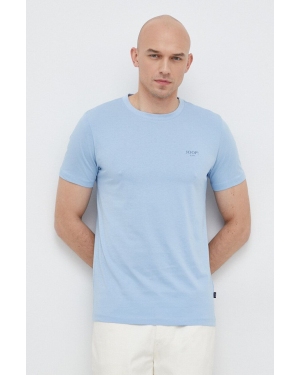 Joop! t-shirt bawełniany kolor niebieski