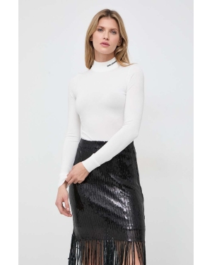 Karl Lagerfeld sweter damski kolor biały lekki
