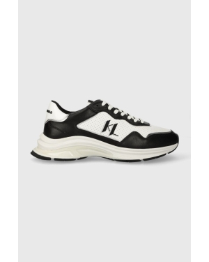 Karl Lagerfeld sneakersy LUX FINESSE kolor czarny KL53165C