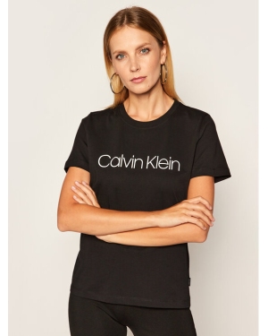 Calvin Klein T-Shirt Core Logo K20K202142 Czarny Regular Fit