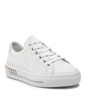 Rieker Sneakersy L88W1 - 80 Biały