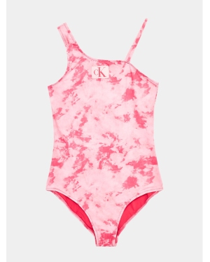 Calvin Klein Swimwear Strój kąpielowy KY0KY00043 Różowy