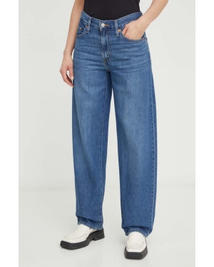 Levi's jeansy BAGGY DAD damskie medium waist