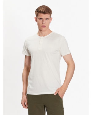 INDICODE T-Shirt Alkin 41-004 Biały Regular Fit