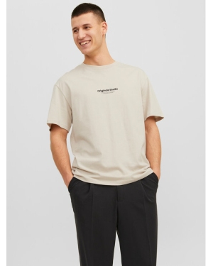 Jack&Jones T-Shirt Vesterbro 12240121 Beżowy Relaxed Fit