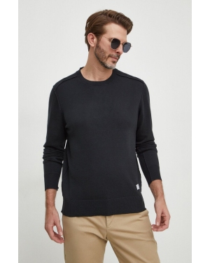 Pepe Jeans sweter bawełniany kolor czarny lekki