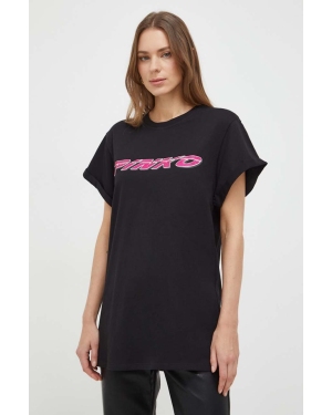 Pinko t-shirt damski kolor czarny