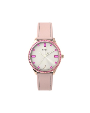 Timex Zegarek Transcend TW2V95700 Różowy