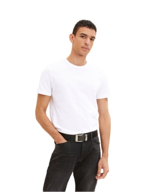Tom Tailor T-Shirt 1035552 Biały Regular Fit