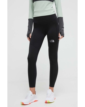 The North Face legginsy sportowe damskie kolor czarny gładkie