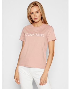 Calvin Klein T-Shirt Core Logo K20K202142 Różowy Regular Fit