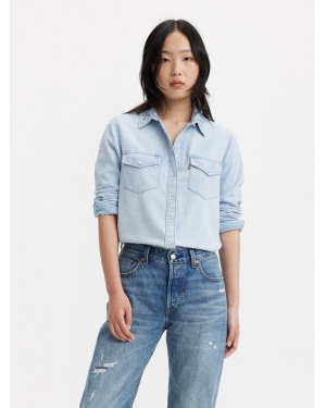 Levi's® Koszula jeansowa Essential Western 16786-0024 Niebieski Regular Fit