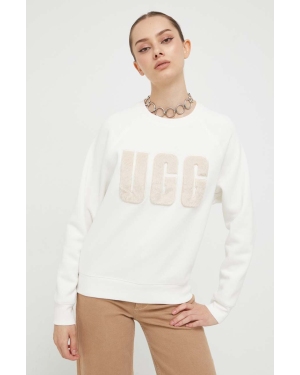 UGG bluza damska kolor biały