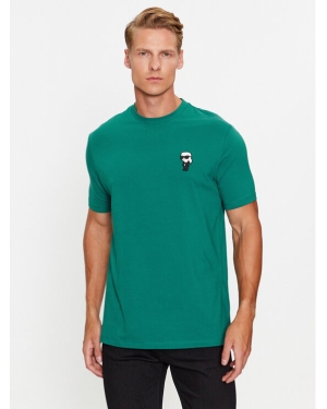 KARL LAGERFELD T-Shirt 755027 534221 Zielony Regular Fit