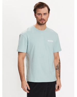 Calvin Klein T-Shirt Matte Back K10K111124 Zielony Relaxed Fit