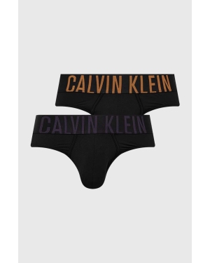 Calvin Klein Underwear slipy 2-pack męskie kolor czarny