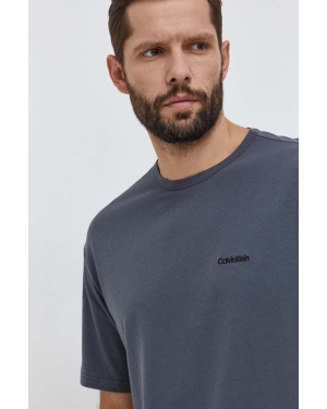 Calvin Klein Underwear t-shirt lounge kolor szary gładki