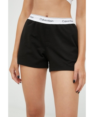 Calvin Klein Underwear szorty piżamowe damskie kolor czarny