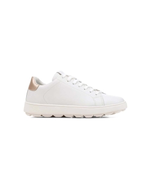 Geox sneakersy skórzane D SPHERICA ECUB-1 kolor biały D45WEA 09BNF C1327