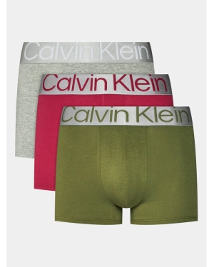 Calvin Klein Komplet 3 par bokserek Trunk 3Pk 000NB3130A Kolorowy