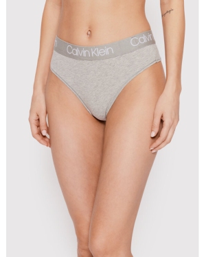 Calvin Klein Underwear Stringi 000QD3754E Szary