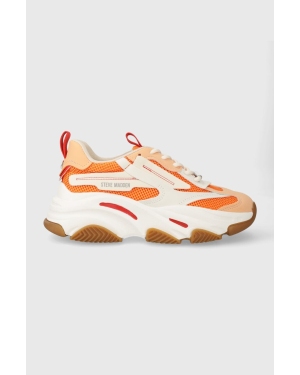 Steve Madden sneakersy Possession-E kolor pomarańczowy SM19000033