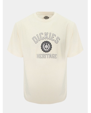 Dickies T-Shirt Oxford DK0A4YFL Écru Regular Fit