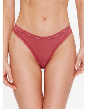 Calvin Klein Underwear Stringi 000QD3763E Różowy