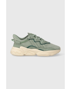 adidas Originals sneakersy zamszowe Ozweego kolor zielony IE9508