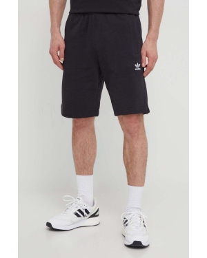 adidas Originals szorty bawełniane Essential kolor czarny IR6849