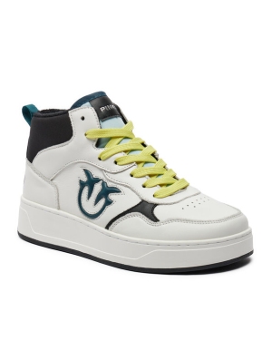 Pinko Sneakersy Detroit AI 23-24 BLKS1 101690 A13V Biały