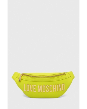 Love Moschino nerka kolor zielony