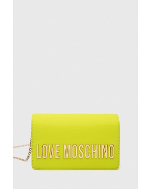 Love Moschino torebka kolor zielony